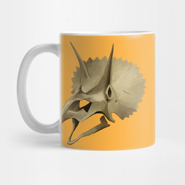 Triceratops Skull by Ashdoun